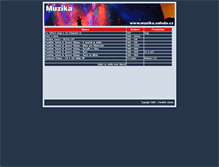 Tablet Screenshot of muzika.sahula.cz